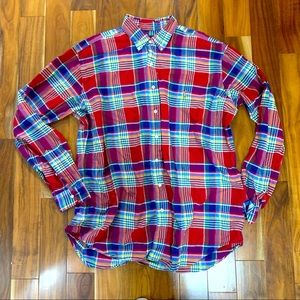 Ralph Lauren Plaid Button Down Shirt